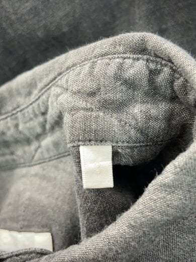 商品画像：ベタシャンコモリシャツ/長袖シャツ/3/コットン/GRY/K01-02002 4