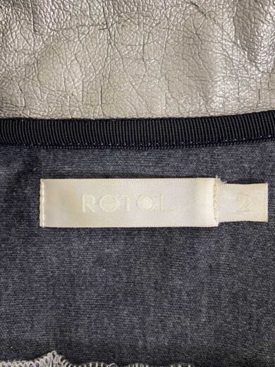 商品画像：トラックジャケット/2/フェイクレザー/SLV/R610RK19 3