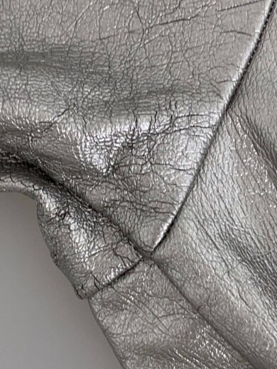 商品画像：トラックジャケット/2/フェイクレザー/SLV/R610RK19 7