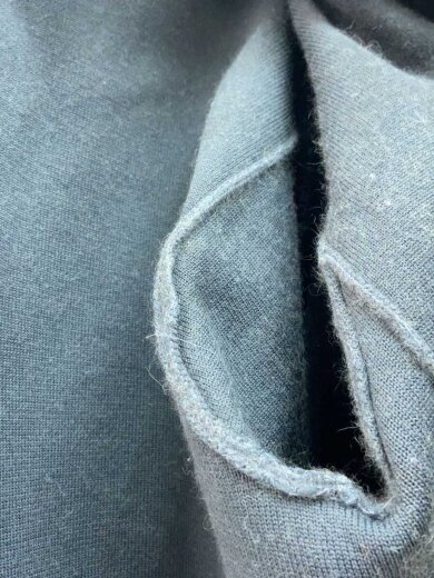 商品画像：24AW/ダブルフェイスコクーンカーディガン/24-080-400-3770-4-0 6