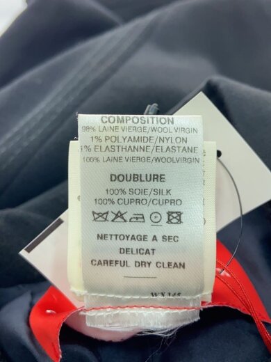 商品画像：ジャケット/ステッチ/36/ウール/BLK 4