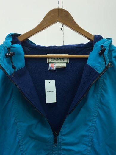 商品画像：80s/裏フリース/アノラック/ジャケット/L/ナイロン/BLU// 4