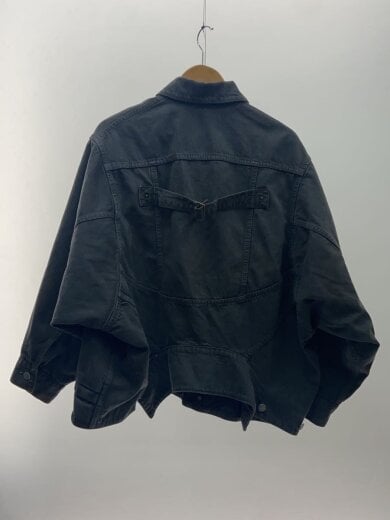 商品画像：double-end selvedge denim blousoGジャン/36/コットン/BLK/1335102024 2