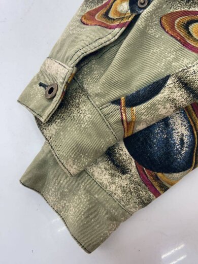 商品画像：Gジャン/M/コットン/GRN/総柄/J-277 4