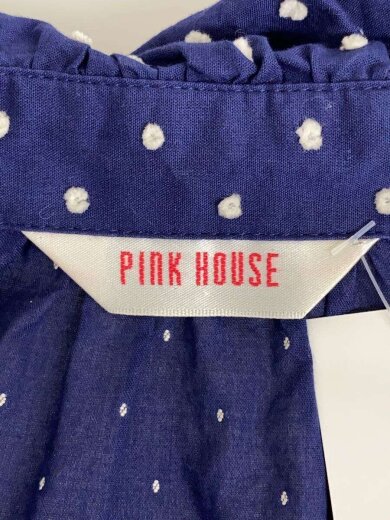 商品画像：フリル/長袖ブラウス/コットン/NVY/ドット/A2181FB 264 3