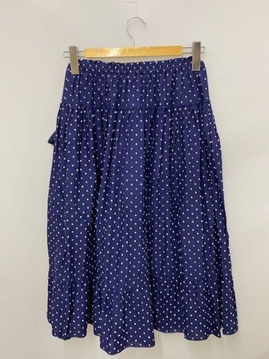 商品画像：スノーカットドビーフリルスカート/コットン/NVY/ドット/A2181FS 265 2