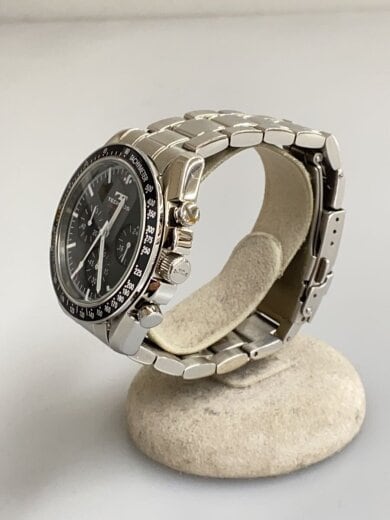 商品画像：クォーツ腕時計/アナログ/ステンレス/BLK/SLV/T4062 2