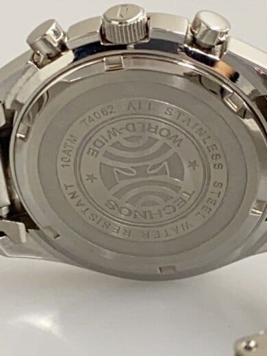 商品画像：クォーツ腕時計/アナログ/ステンレス/BLK/SLV/T4062 3