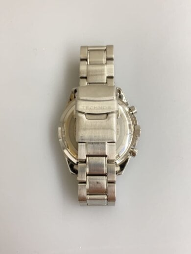 商品画像：クォーツ腕時計/アナログ/ステンレス/BLK/SLV/T4062 5