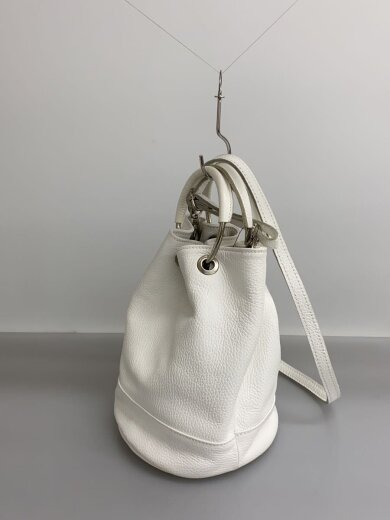 商品画像：ショルダーバッグ/レザー/WHT 2