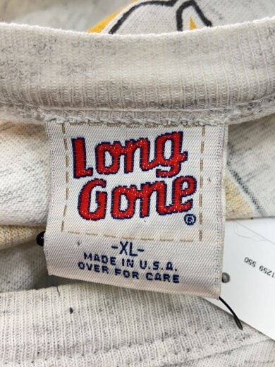 商品画像：90s/USA製/MLB/オーバープリント/Tシャツ/XL/コットン/GRY 3