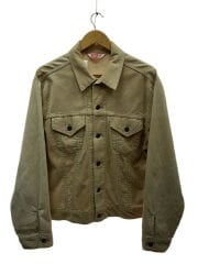 70s/コーデュロイ/ビッグサイズ/ジャケット/46/コーデュロイ/BEG