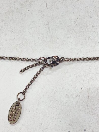 商品画像：スモールオーブネックレス/--/カラーストーン/BLK/トップ有/レディース 3