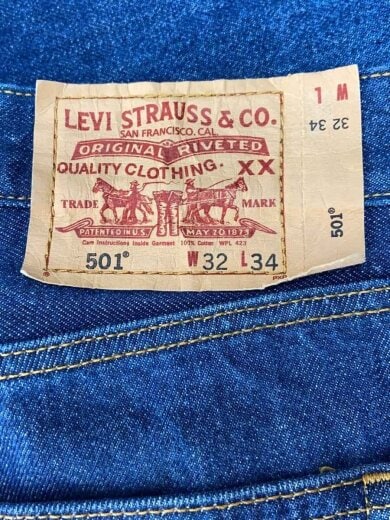 商品画像：ストレートパンツ/32/デニム/IDG/501 4