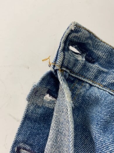 画像：Levi’s90s/USA製/ボタン裏520/ストレートパンツ/36/デニム/IDG/5017