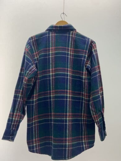 商品画像：80s/ヘビーネル/ネルシャツ/M/コットン/NVY 2