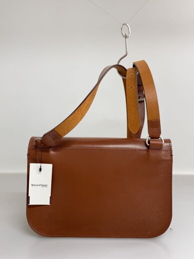 商品画像：BRIDLE LEATHER/ショルダーバッグ/レザー/BRW/無地 3