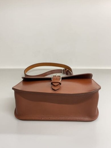 商品画像：BRIDLE LEATHER/ショルダーバッグ/レザー/BRW/無地 4