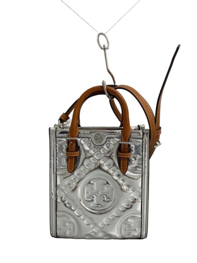 商品画像：Tモノグラム/エンボス/メタリック/ミニトート/ショルダーバッグ/10005634 1