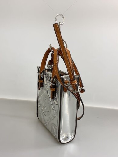 商品画像：Tモノグラム/エンボス/メタリック/ミニトート/ショルダーバッグ/10005634 2