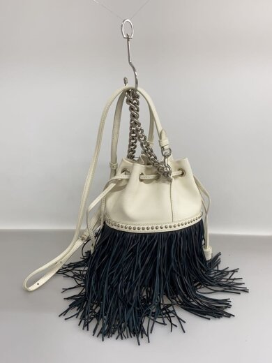 商品画像：限定カラー/カーニバル/フリンジ/スタッズ/チェーン/ショルダーバッグ/レザー 3