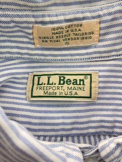商品画像：USA製/半袖シャツ/コットン/ストライプ// 3