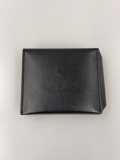 商品画像：2つ折り財布/レザー/BLK/メンズ 2