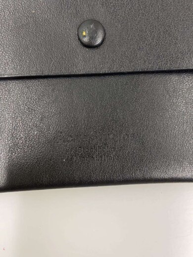 商品画像：2つ折り財布/レザー/BLK/メンズ 3