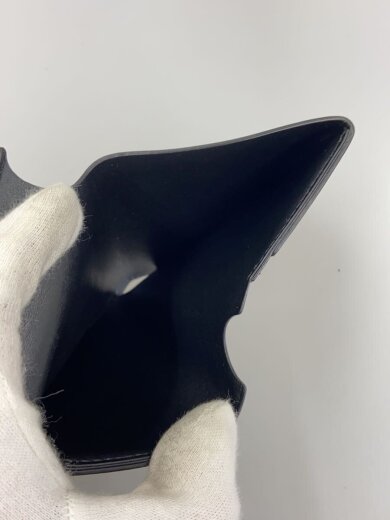 商品画像：2つ折り財布/レザー/BLK/メンズ 6