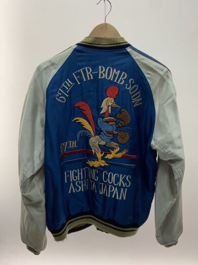 商品画像：FIGHTING COCKS ASHIYA JAPAN/リバーシブル/スカジャン/L/--/GRN/TT11591 6
