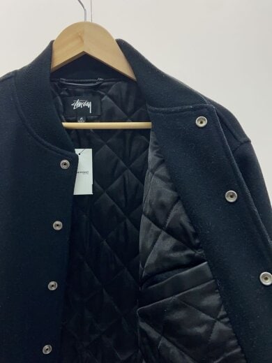 商品画像：Sport Melton Varsity Jacket/スタジャン/M/ウール/BLK/115736 5