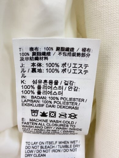 商品画像：フリースジャケット/FREE/ポリエステル/WHT/HQ7977-133 4