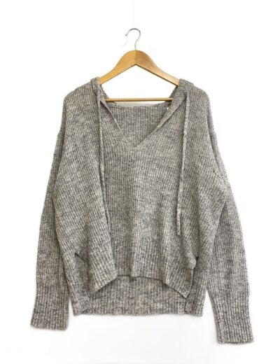 商品画像：ニット・セーター(厚手)/--/ナイロン/GRY/24080400391040 1