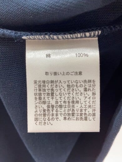 商品画像：Tシャツ/L/コットン/NVY/無地// 4