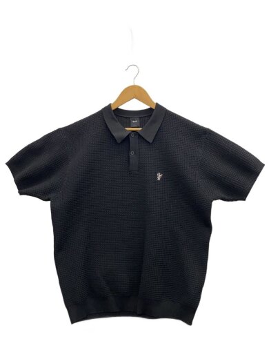 商品画像：1984 KNIT POLO/ポロシャツ/L/ポリエステル/BLK// 1