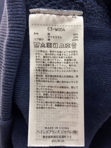 商品画像：スウェット/XL/コットン/NVY/C3-W004 4