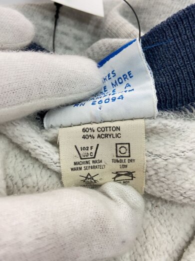 商品画像：80s/青刺繍タグ前期/半袖スウェット/XL/コットン/GRY 4