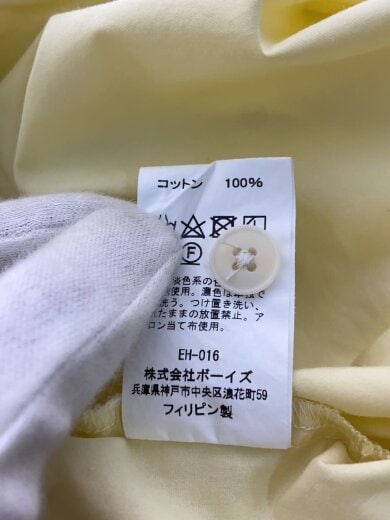 商品画像：半袖シャツ/36/コットン/YLW/DT-B0223 CPL 5