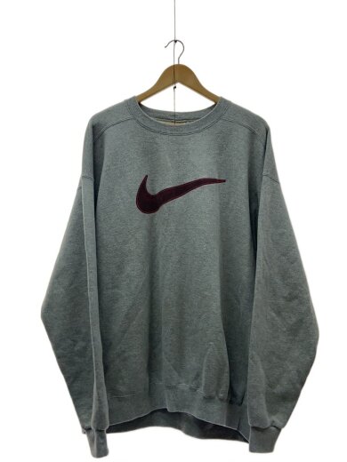 商品画像：90s～00s/スウォッシュ/y2k/スウェット/XL/コットン/GRY 1