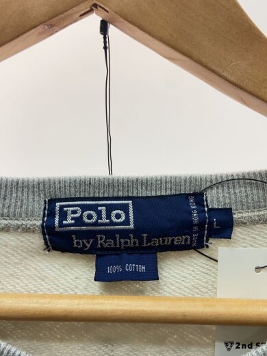 商品画像：90s/polo bear/ポロベア/スウェット/L/コットン/GRY/m010-0001 3