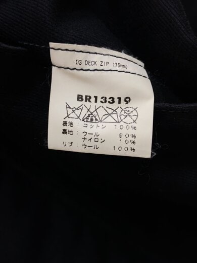 商品画像：ウィリアム・ギブソン/コレクション/デッキジャケット/40/コットン/BLK/無地/BR13319 5