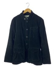 20年製/ジャケット/L/コーデュロイ/BLK/無地/2002185