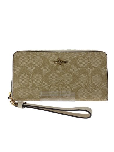 商品画像：長財布/PVC/BEG/総柄/レディース/C4452 1