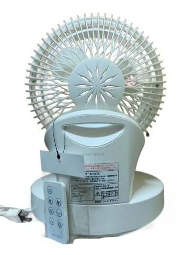 商品画像：扇風機・サーキュレーター SUNRIZE yy02-wh [オフホワイト] 4