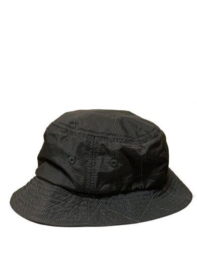 商品画像：バケットハット/S/ポリエステル/GRY/チェック/レディース 2