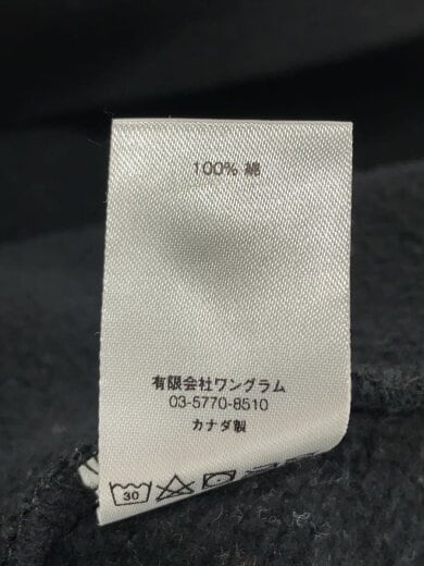 商品画像：17FW/ZIG ZAG STITCH PANEL CREWNECK/スウェット/XL/コットン/BLK 5