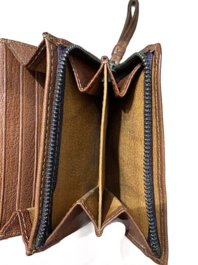 商品画像：2つ折り財布/レザー/BRW/レディース 6