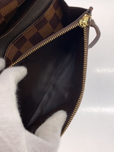 商品画像：ポルト・フォイユ・エミリー_ダミエ・エベヌ/PVC/BRW/チェック/レディース 5