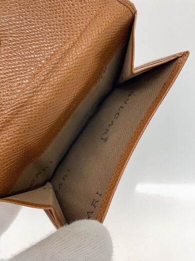 商品画像：ブルガリ/2つ折り財布/レザー/BLK/無地/メンズ 5