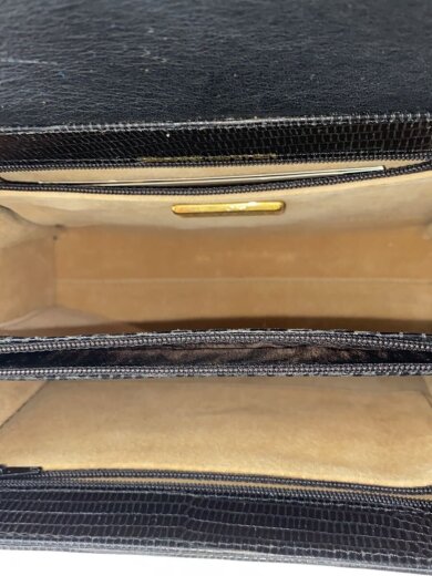 商品画像：ハンドバッグ/レザー/BLK/無地 6